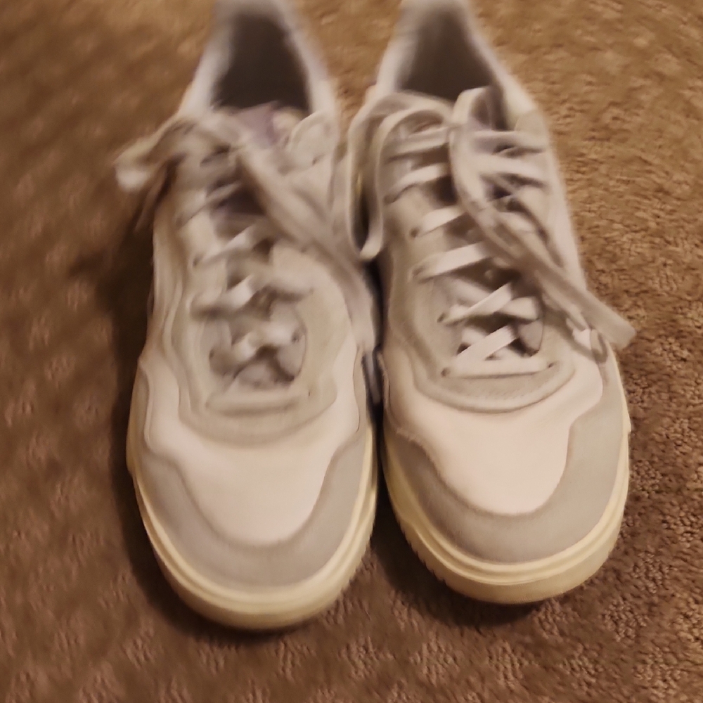 adidas Gray and White Women's Sneakers